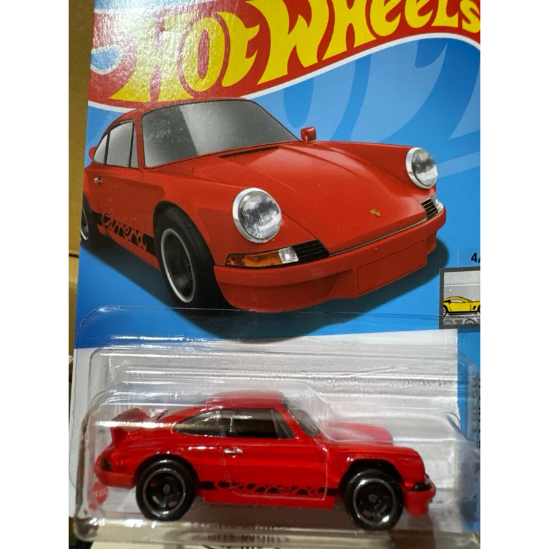 Hot Wheels 風火輪 保時捷 PORSCHE  911 CARRERA RS 2.7 紅色
