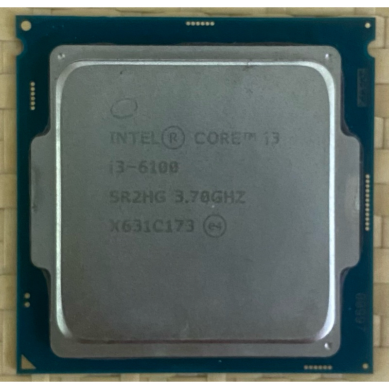 intel i3-6100六代1151角位（二手良品）