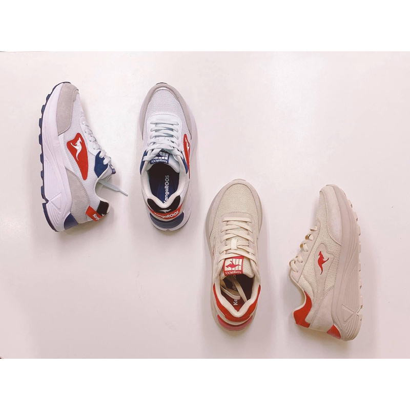 沙發選物購入 美國 KangaROOS BLAZE老爹鞋 奶茶色 US7