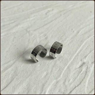 ✨CT銀飾丨手工銀匠丨原創設計丨純銀耳環無耳洞耳環潮男耳環個性耳環簡約耳環造型耳環耳夾式耳環韓國耳環銀飾耳環韓係耳環男生