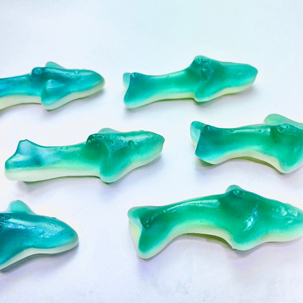 嘗甜頭 附發票 BONART 藍鯊魚 200公克 軟糖藍鯊魚 QQ糖 土耳其 鯊魚軟糖 造型軟糖 進口軟糖 牛膠