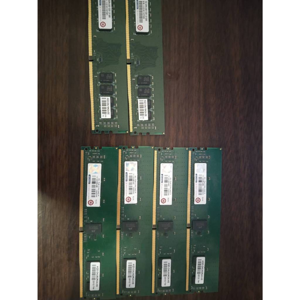 研華 (advantech) 伺服器記憶體 DDR4 2400 16G*2 8G*4