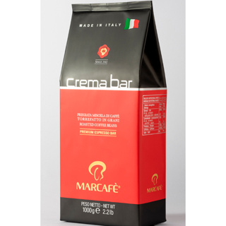 義大利 Marcafe Crema Bar 烘焙咖啡豆 30%阿拉比卡 70%羅布斯塔咖啡豆 中焙