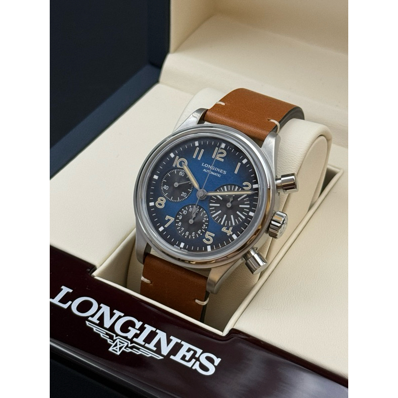 浪琴 復刻飛行系列 自動機械錶 41mm Longines Heritage Avigation_L2.816.1.93