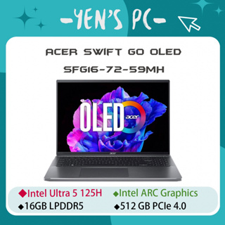 YEN選PC ACER 宏碁 Swift Go SFG16-72-59MH