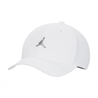【NIKE】 J RISE CAP S CB MTL JM 棒球帽 運動帽 AJ 喬丹 白-FD5186-100