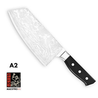 Maestro Wu A-2 Kinmen Bombshell Vegetable Clever 金合利龍紋小切刀