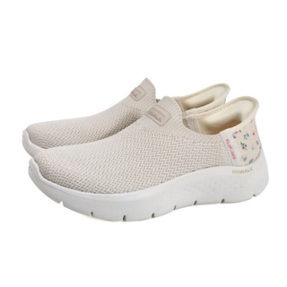 SKECHERS GOWALK 運動健走鞋 女鞋 米白/碎花 124822OWHT no744