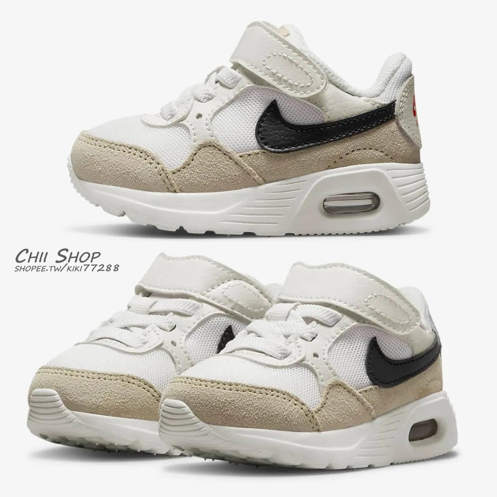 【CHII】日本 Nike Air Max SC 童鞋 小童8-16 米灰色 CZ5361-010