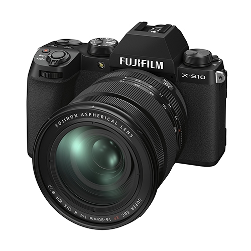 [記憶卡組合] FUJIFILM X-S10 XF16-80mm 變焦鏡組 3吋可翻轉螢幕 ~公司貨