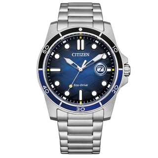 【CITIZEN 星辰】GENT'S系列 水波紋腕錶AW1810-85L 41.5mm 現代鐘錶