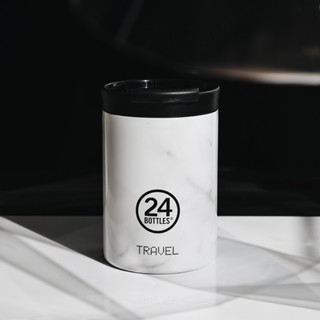 義大利24Bottles 保溫隨行杯 350ml - 義大利大理石