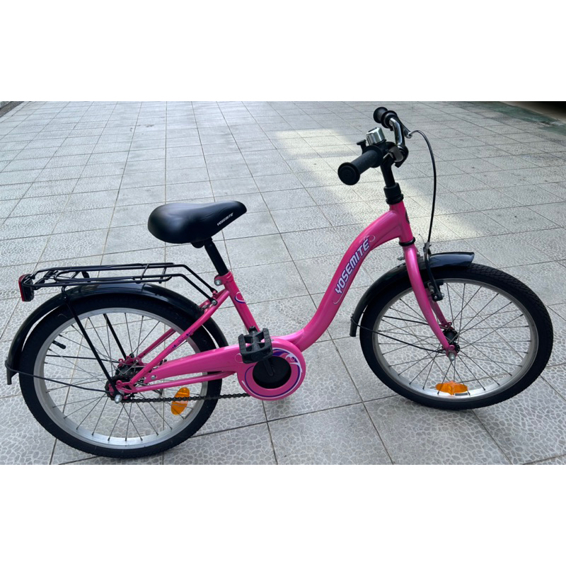 （二手）兒童腳踏車20吋 粉色 限台南面交