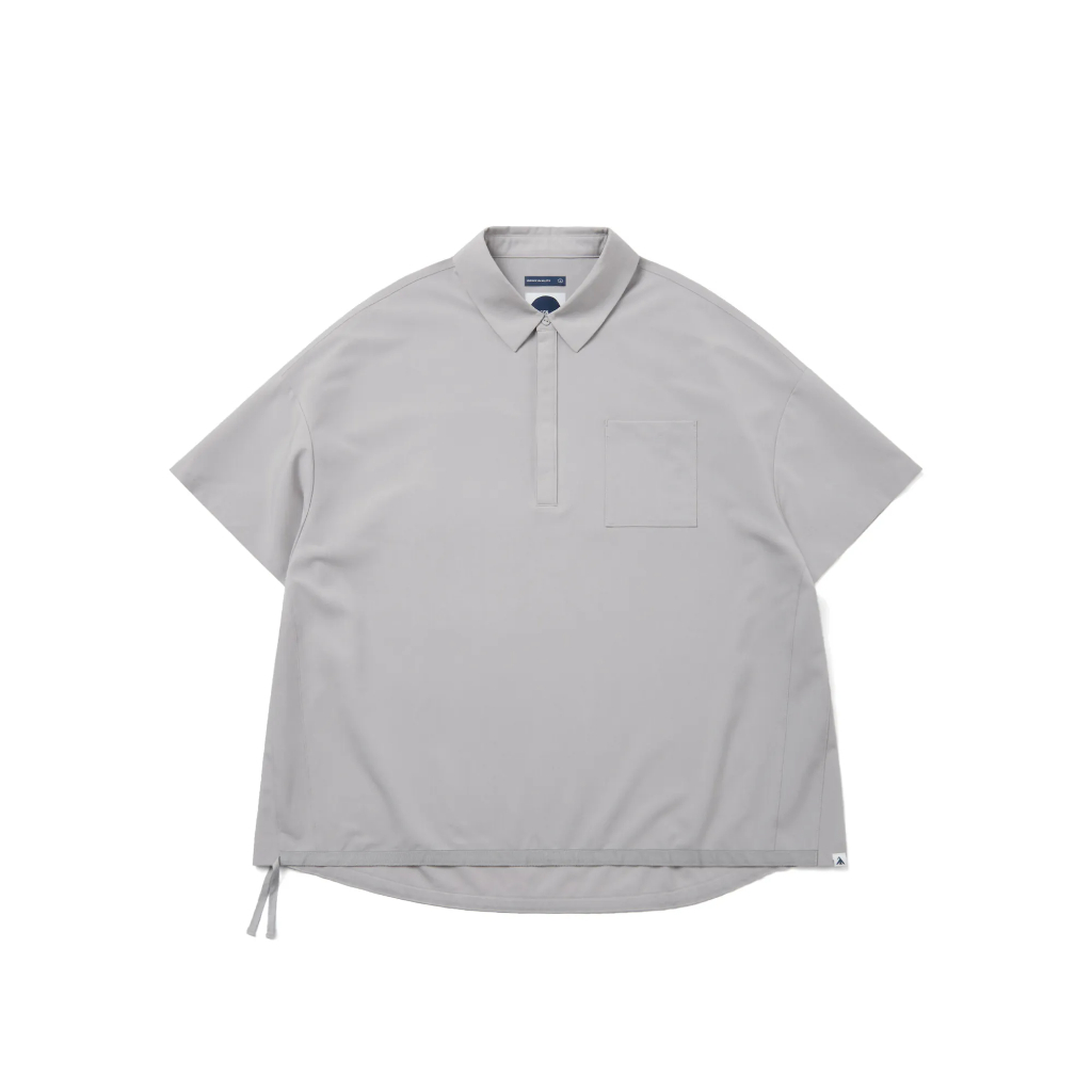 MELSIGN Comfy Shaped Polo Shirt polo衫 淺灰