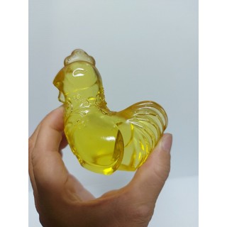 LIULI LIVING 琉璃工坊 琉璃雞 藝品 擺飾 高9公分 A2