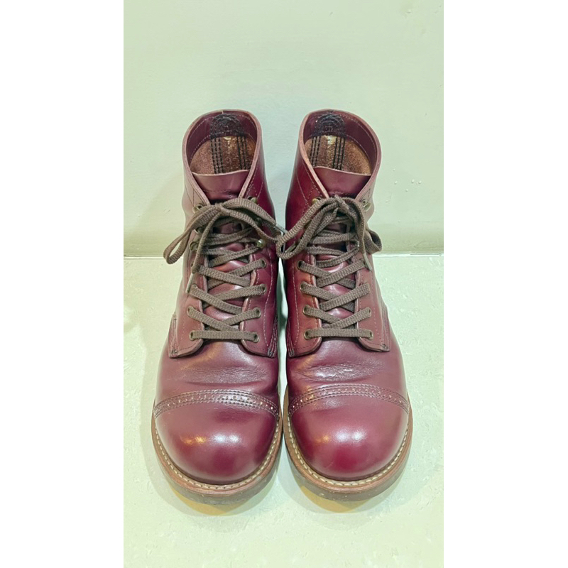 美國製RED WING 8012 MUNSON IRON RANGER 傘兵靴 工裝靴 日本限定版