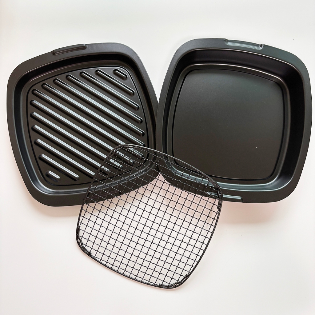 【全新】原廠 千石阿拉丁多用途烤箱－專用方形烤盤組(３個不拆售)