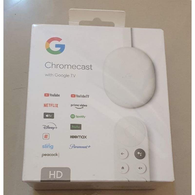 chromecast HD x2 一個全新 一個二手 一起賣