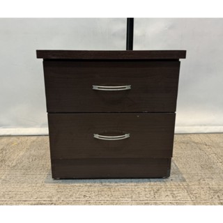 宏品全新二手傢俱電器 B42526*胡桃2抽櫃*收納架 電器架 矮櫃 高低櫃 沙發櫃 邊櫃 碗盤餐櫃 租屋 套房 中古傢