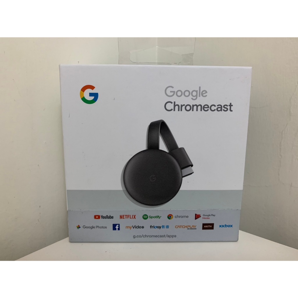 轉接電視棒Google Chromecast 3 GA00439-TW