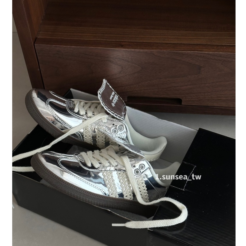 Adidas x Wales Bonner Silver Samba 白銀 德訓鞋 金屬銀 IG8181