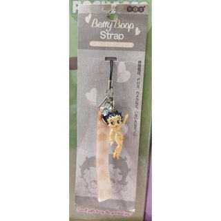 日版﹝Sanrio﹞限定※Betty Boop Strap貝蒂手機吊飾※日製【貝蒂迷你小公仔造型】手機吊飾