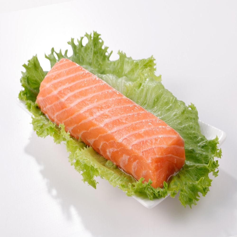 【華得水產】挪威鮭魚生魚片(600g/約1-3條/無刺)