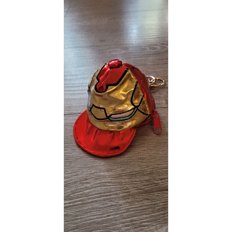 漫威英雄鋼鐵人帽子造型零錢包、包包吊飾、鑰匙圈