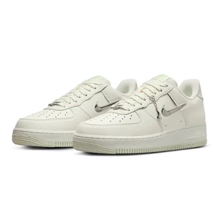 【Sharkhead】現貨 Nike Air Force 1 AF1 液態銀 小勾 薄荷綠 女鞋 FN8540-100