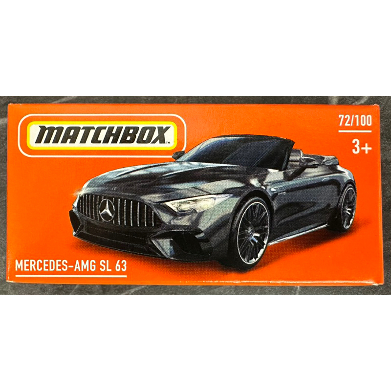 Matchbox 美泰 Mercedes Benz 賓士 Amg Sl 63 SL63 火柴盒 模型車 模型