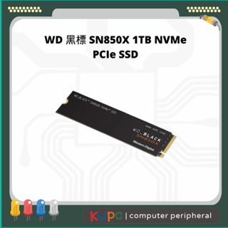 哭PC WD 黑標 SN850X 1TB(散熱片) NVMe PCIe SSD