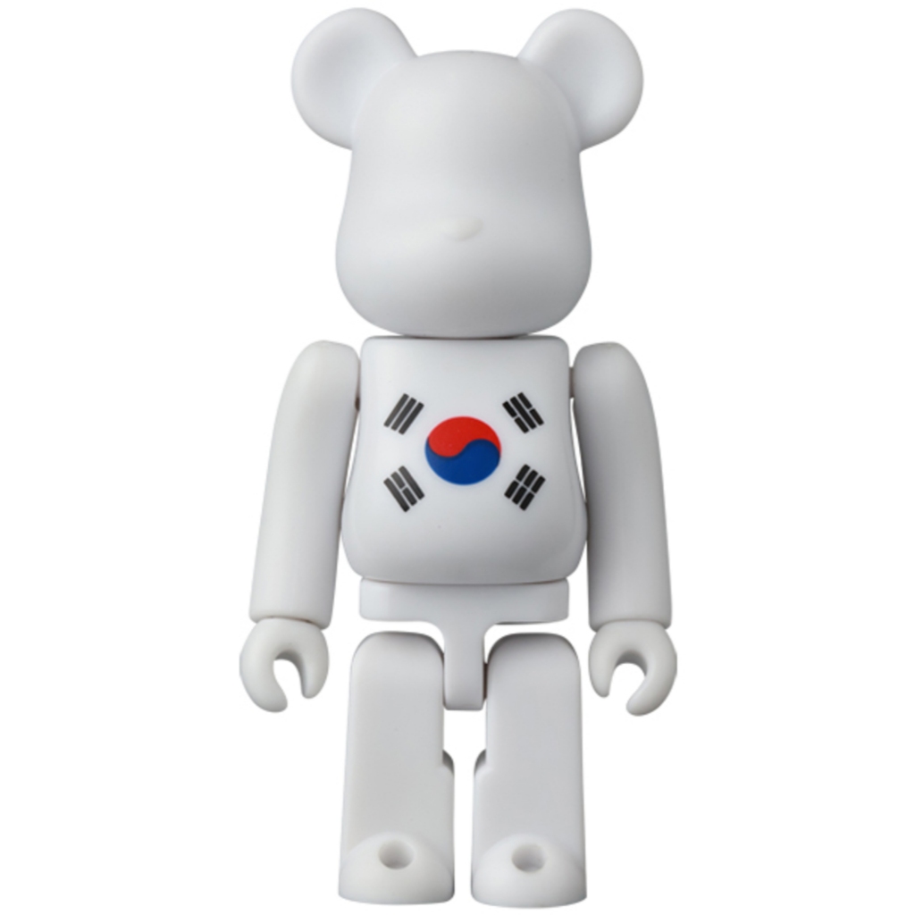 【Medicom Toy】BE@RBRICK series44 庫柏力克熊 44代 國旗 韓國