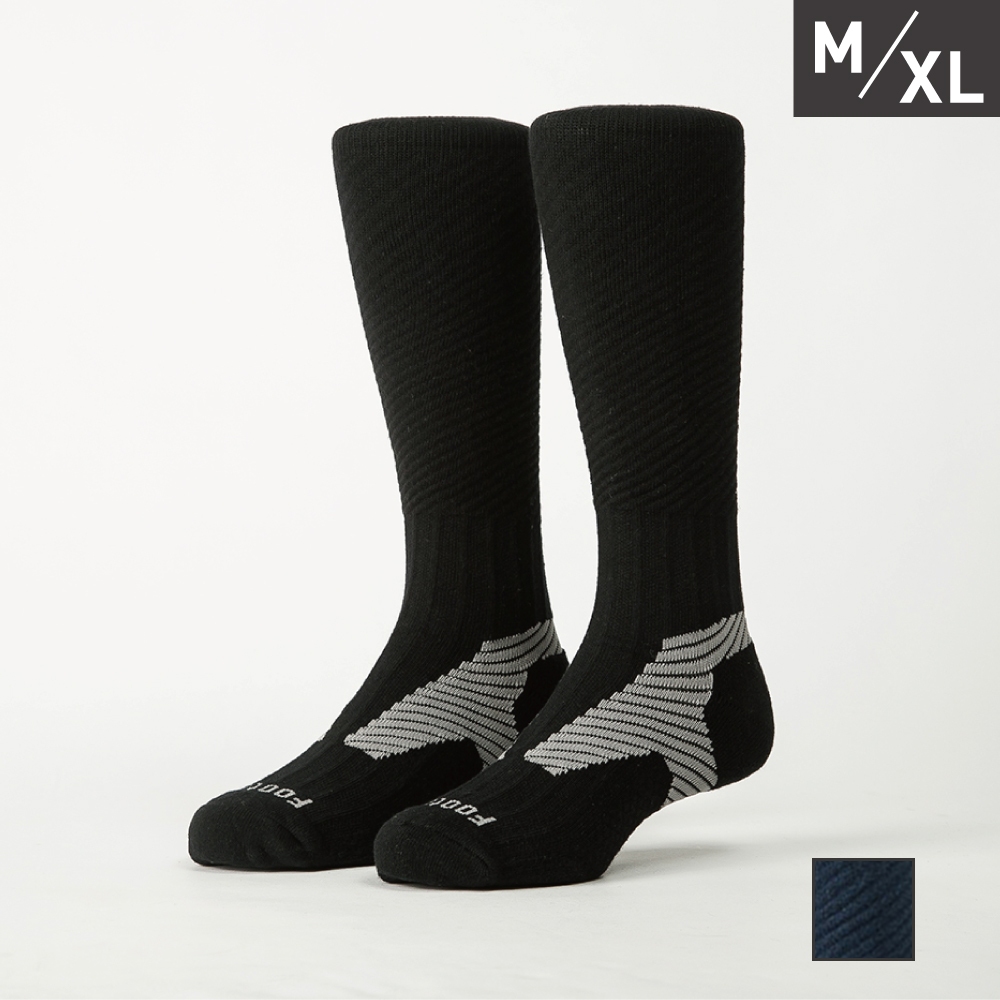 FOOTER Y系列中統運動機能輕壓力襪 除臭襪 運動襪 膝下襪(男/女-T105)