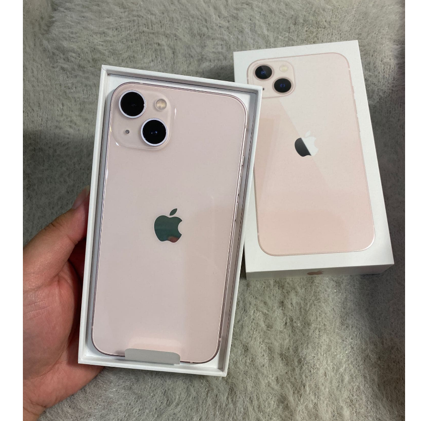(贈全新玻璃保護貼) Apple iPhone13 128g 二手機 電池健康度85% 台南自取 蘋果手機 粉色
