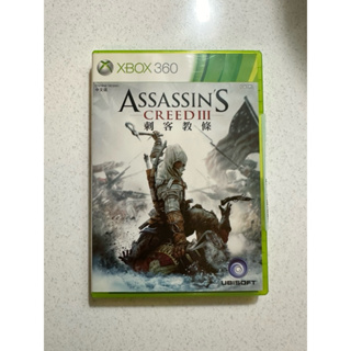 XBOX360 刺客教條 3 中文版 Assassin s Creed III 二手 中文版