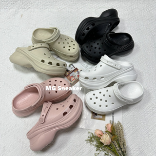 全店免運🇰🇷韓國代購 Crocs Bae Clog 鯨魚 洞洞鞋 奶茶色 白色 黑色 厚底6CM 增高 防水 沙灘鞋