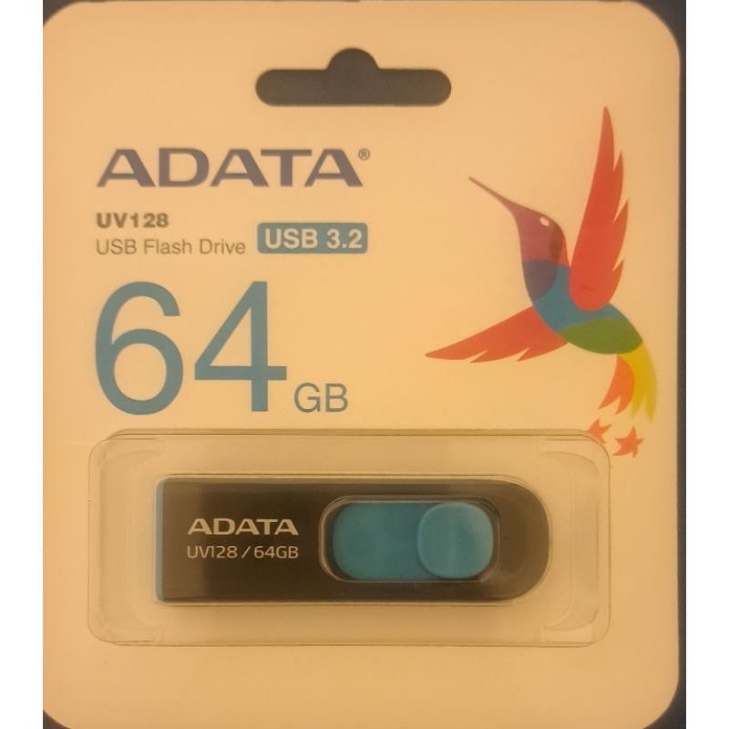 威剛 ADATA UV128 USB3.2 Gen1 隨身碟 64G