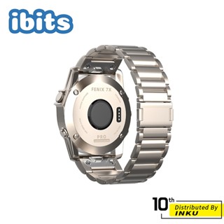 ibits Garmin Fenix7 三株鈦合金磁吸快拆錶帶 6X/5X Fenix3 HR Delta 22/26m