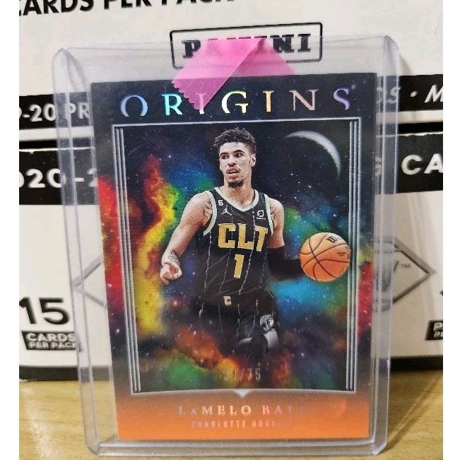 Panini Contenders Origins Lamelo Ball 限量75 34/75 nba 球員卡