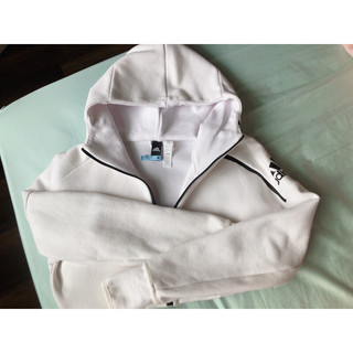 adidas ZNE Hoodie連帽外套 張鈞甯 彭於晏 貝克漢white
