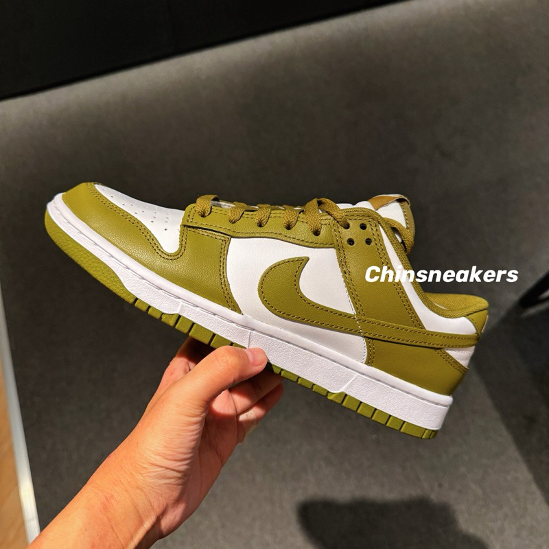 ☆CHIN代購☆ Nike Dunk Low 軍綠 皮革 DV0833-105 現貨