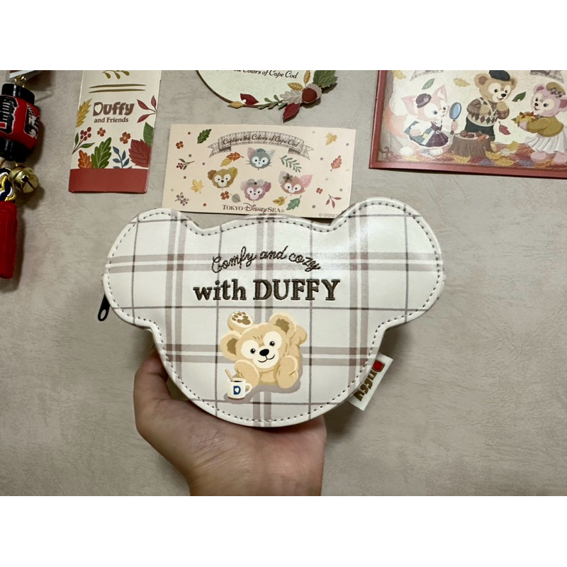 『現貨』日本迪士尼達菲熊收納包/Disney/Duffy