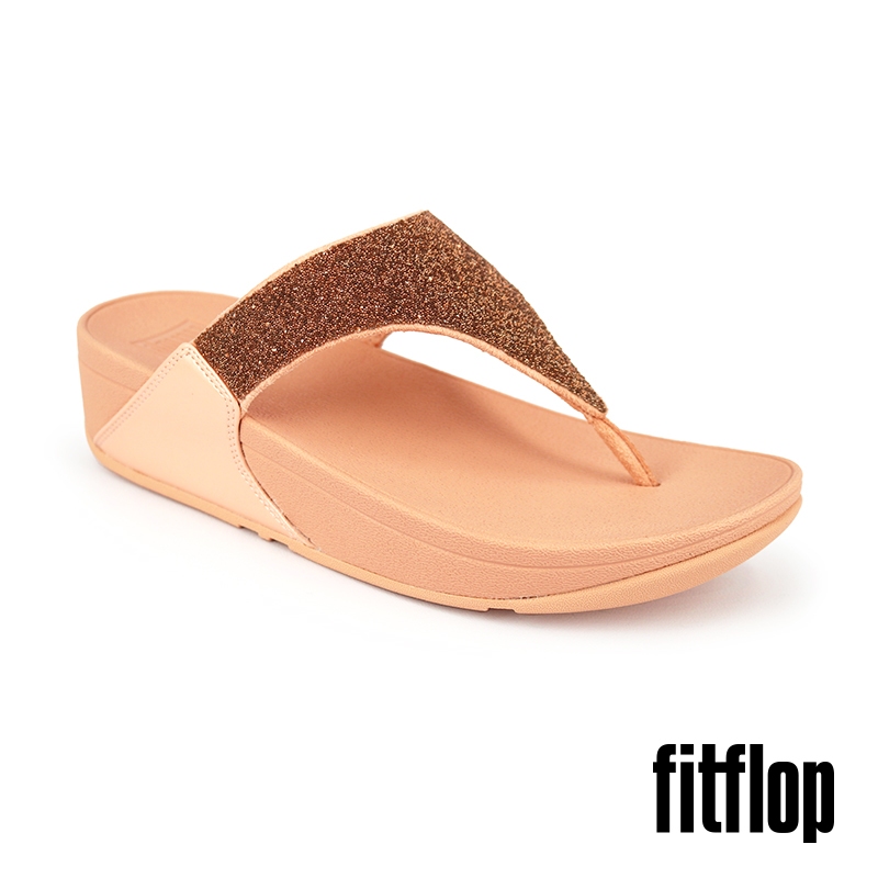 【FitFlop】女 LULU 經典水鑽夾脚涼鞋-12-14930 - 裸色