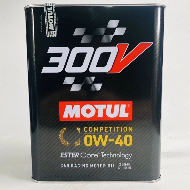 摩特MOTUL 300V TROPHY 0W-40 2L 雙酯 全合成錦標賽競技級機油