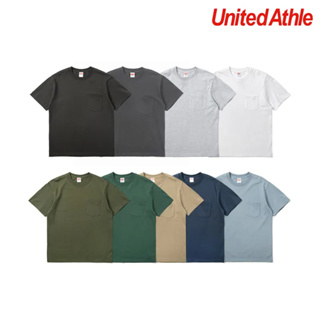 【M.Z】United Athle 5.6OZ 口袋短TEE 5006-01 UA 舒適 口袋素T 口袋 短袖 T恤