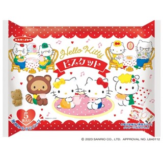 🐾 日本 伊藤 Hello Kitty 造型餅 kt餅乾 5包入