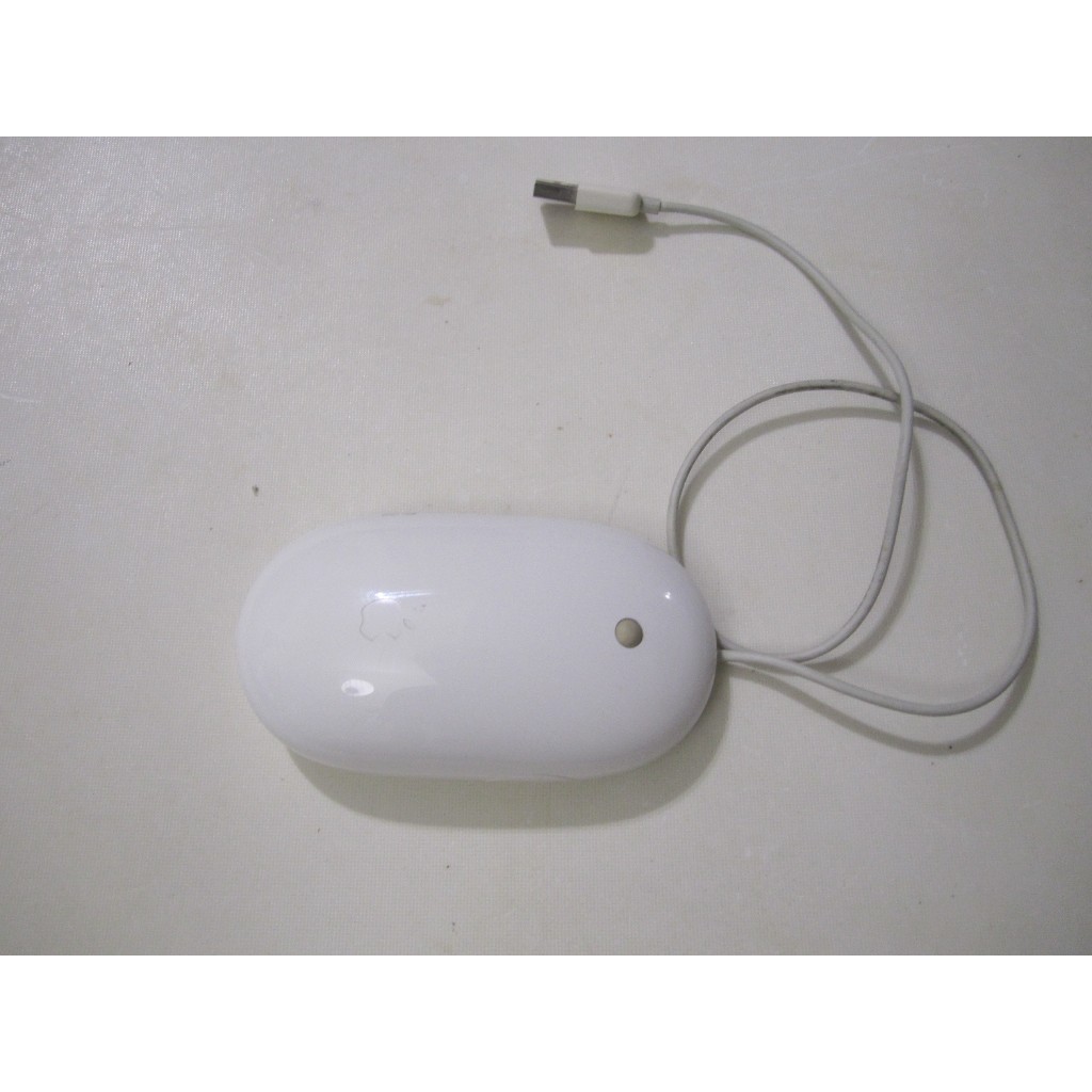 Apple 蘋果Mighty Mouse A1152 有線滑鼠(瑕疵品)