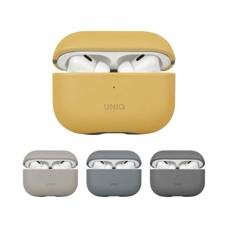 【UNIQ】新加坡 Lyden Ds 耐刮皮革收納保護套 附掛繩 AirPods Pro 第2代 (2022)