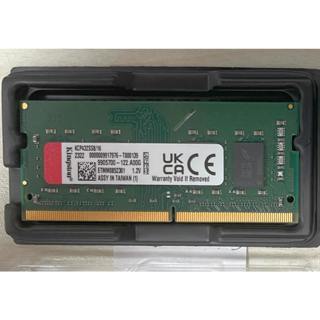全新 Kingstone 金士頓 DDR4 3200 16GB 筆記型記憶體(KCP432SS8/16)
