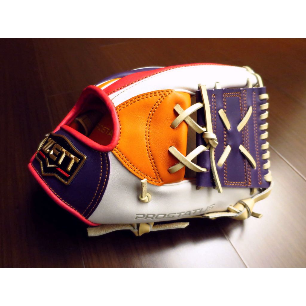 {圓圓小舖}全新日本製硬式ZETT PRO STATUS order棒壘球手套特別訂做訂製訂作吉川尚輝 矽膠標單片手套